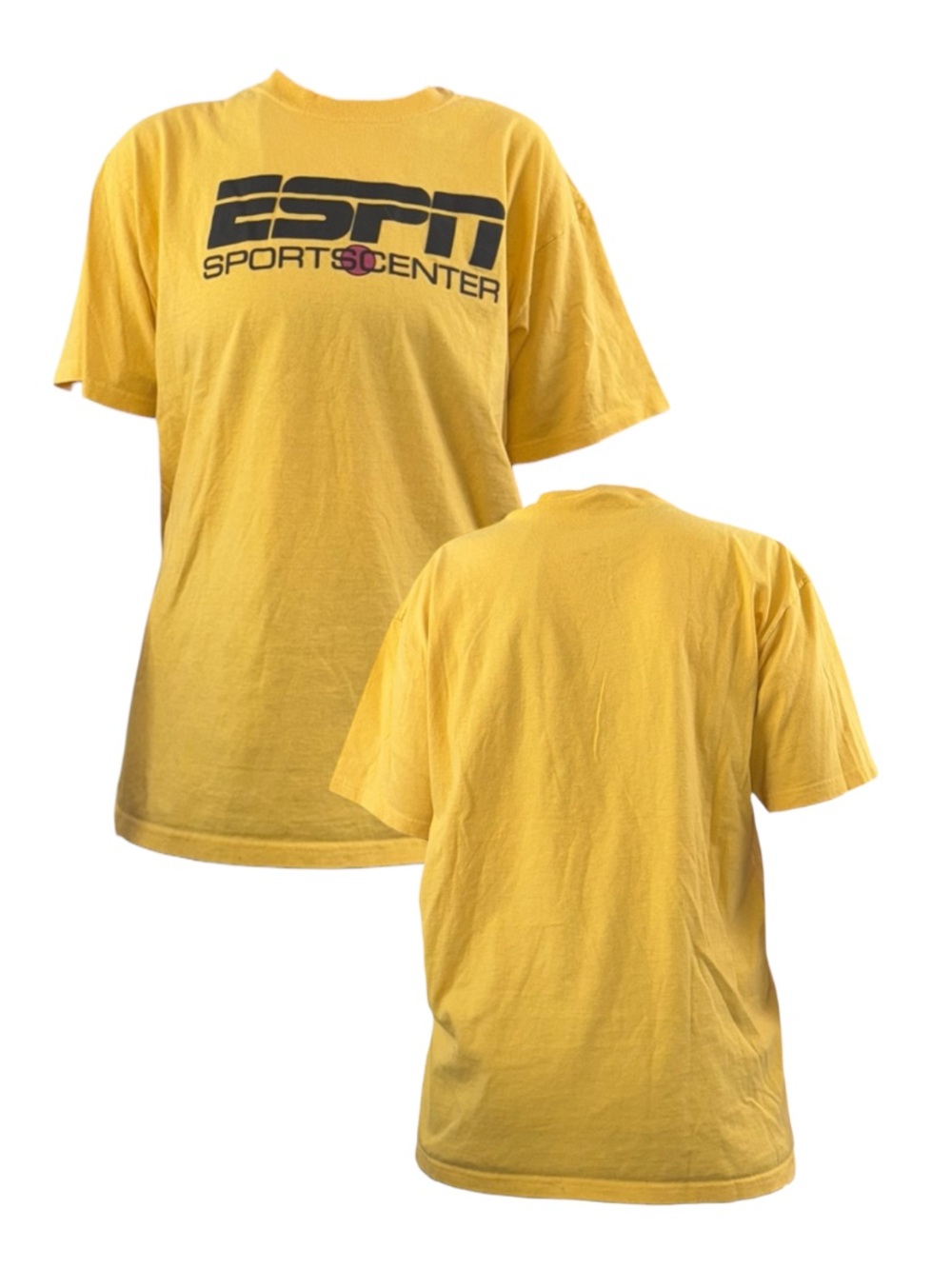 Vintage ESPN SportsCenter Yellow T-Shirt
